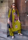 Royal Queen By Kadlee Gajji Silk Kurti With Bottom Dupatta
